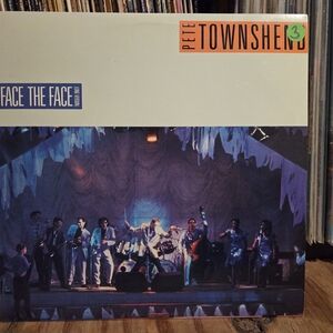 Pete Townshend Face the Face Vinyl Record